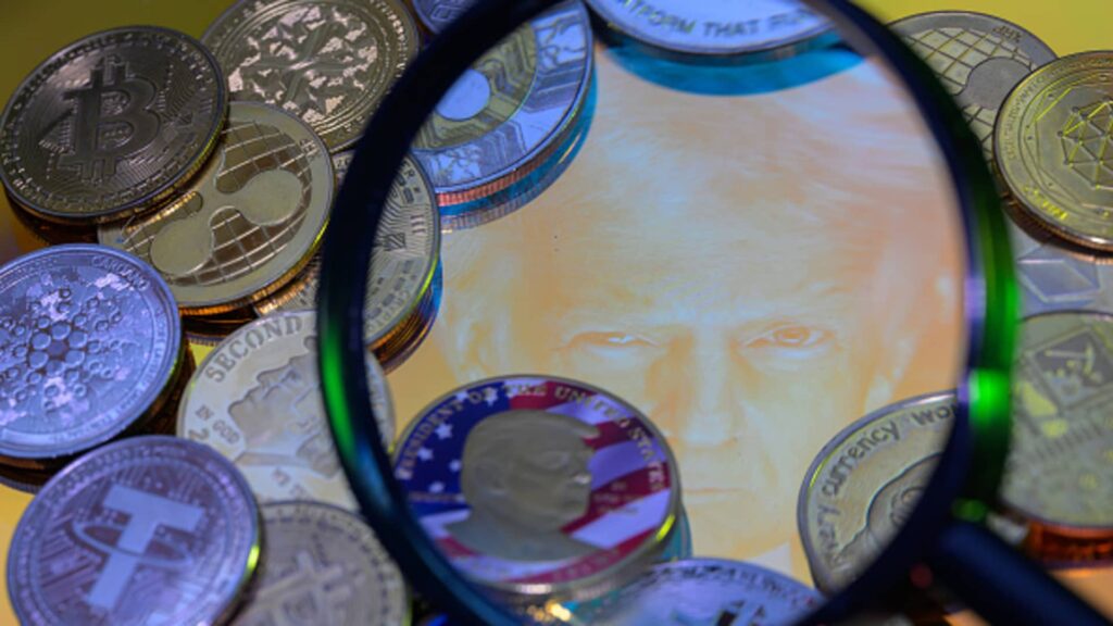 Bitcoin falls as volatility continues after Trump's bitcoin reserve plan