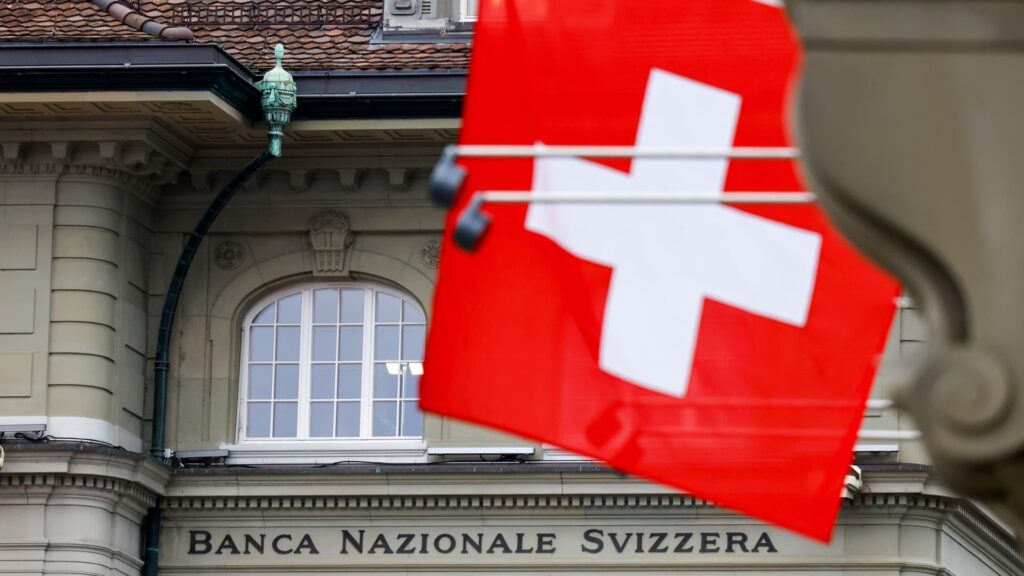 Swiss National Bank makes quarter-point interest rate cut, cites 'low inflationary pressure'