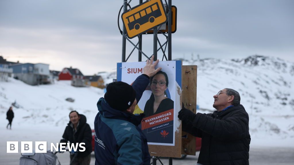 Greenland heads to the polls as Trump eyes territory