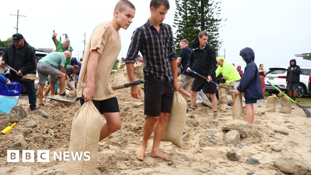 'Scary' tropical storm nears Queensland