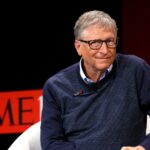 Bill Gates seated at a conference hosted by TIME