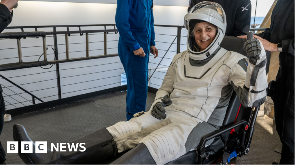 Astronauts Butch and Suni finally back on Earth