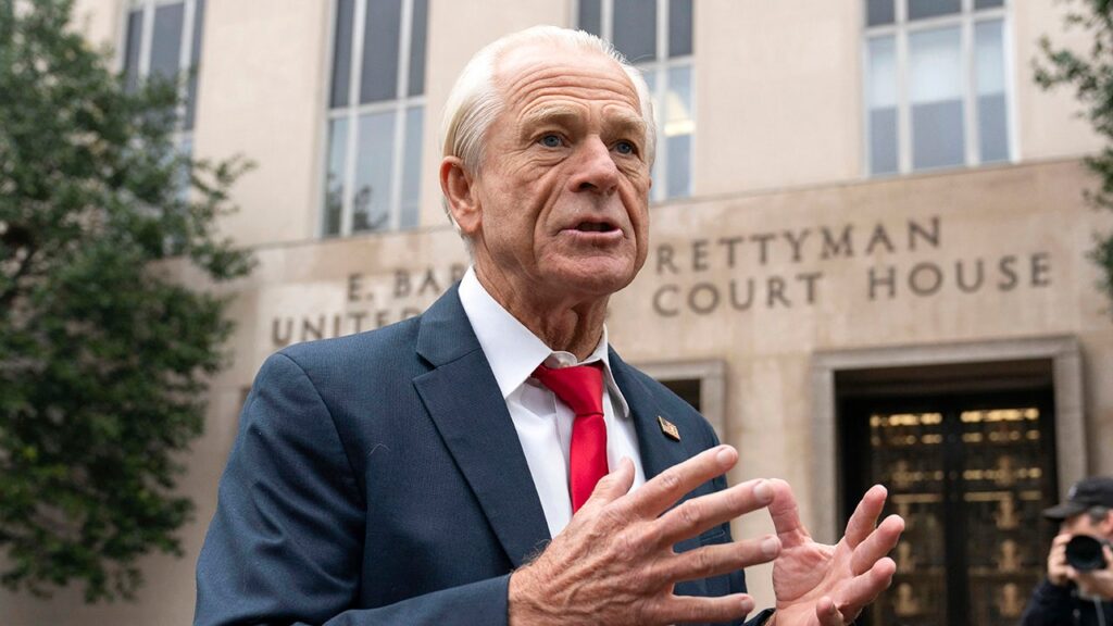 Peter Navarro tells reporter to 'stop that crap' about Trump tariff rhetoric