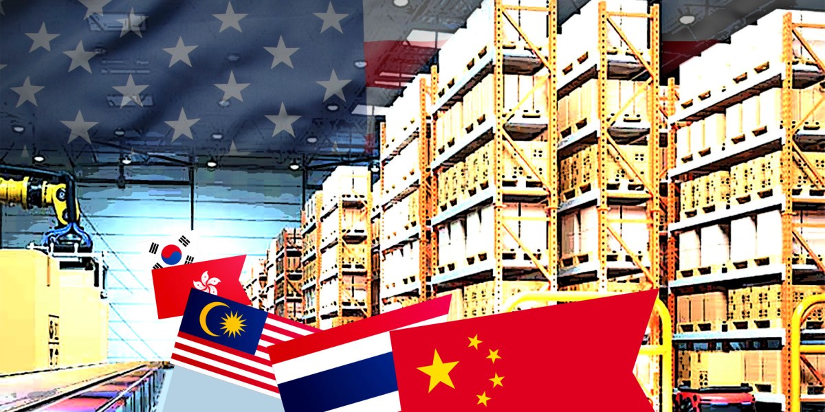 With tariffs up in the air and e-commerce booming, Asia-based logistics companies are rushing to snap up U.S. warehouses