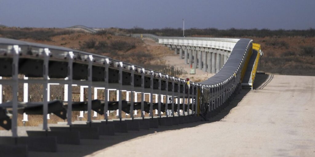 The ‘Dune Express’ has nothing to do with the movies. It’s a 42-mile conveyor belt, the longest in the U.S., that moves fracking sand in Texas