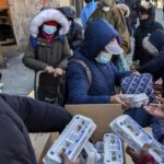 Hundreds of New Yorkers spent hours waiting in line for free eggs. All 100 cartons were gone in less than 10 minutes