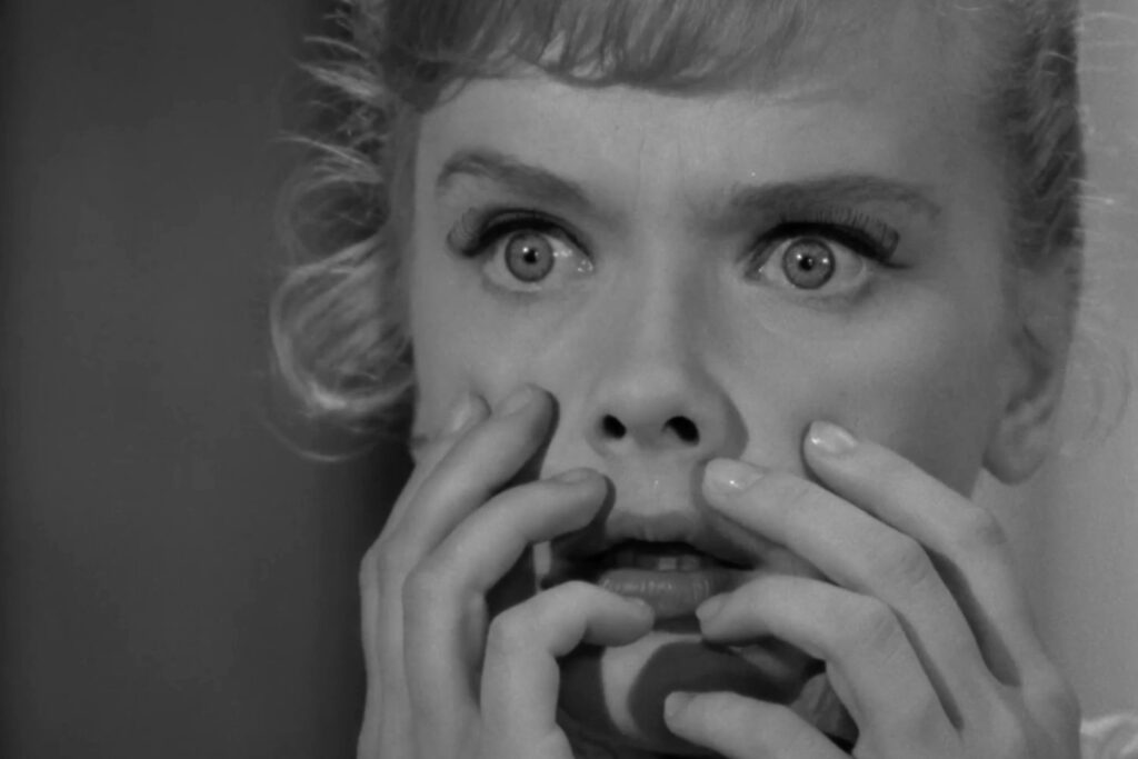 Anne Francis in The Twilight Zone.