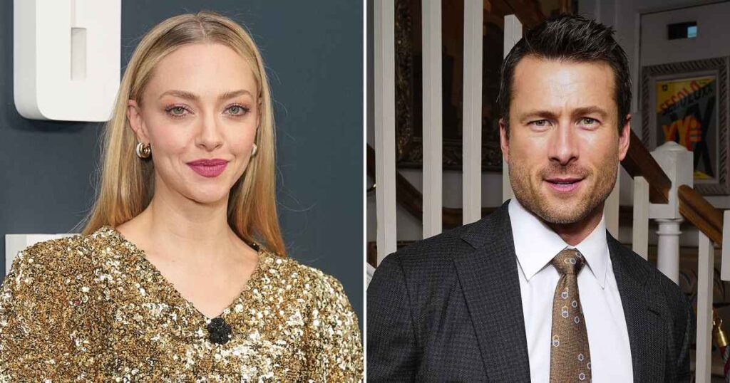 Amanda Seyfried Recalls 'Boobs Falling Out' in Front of Glen Powell