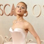 Ariana Grande Channels Wicked's Glinda on 2025 Oscars Red Carpet