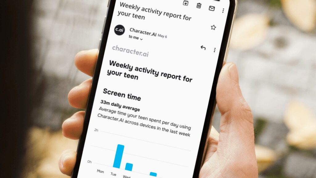 Character AI is adding parental supervision tools to improve teen safety
