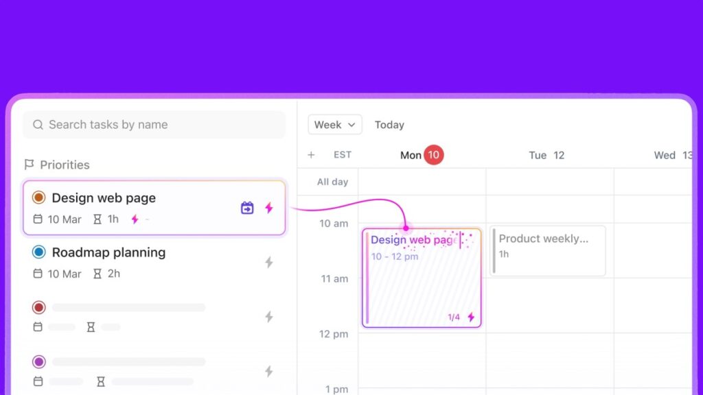 ClickUp is launching a revamped calendar tool for task and meeting management