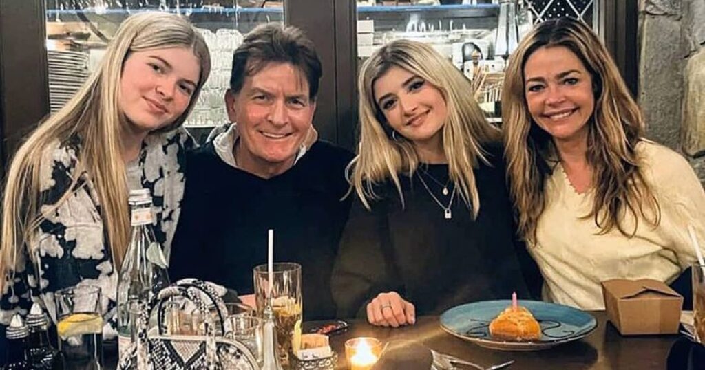 Denise Richards, Charlie Sheen's Teen Daughters: Family Album