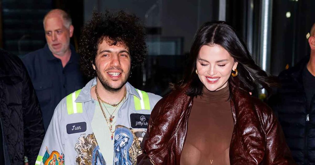 Selena Gomez Shows Off Victoria’s Secret Bra With Benny Blanco