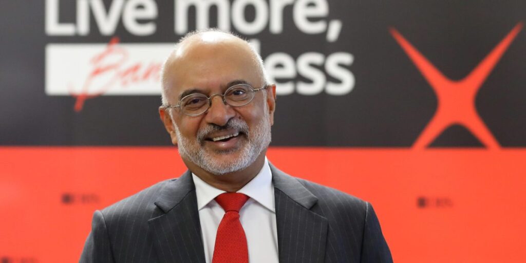 DBS CEO Piyush Gupta gets a 57% pay bump after his last full year leading Southeast Asia’s largest bank