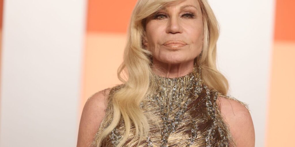 Creative head Donatella Versace to step down at Versace amid Prada takeover speculation