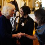 Victoria Beckham Curtsies to Queen Camilla at Glitzy Palace Reception