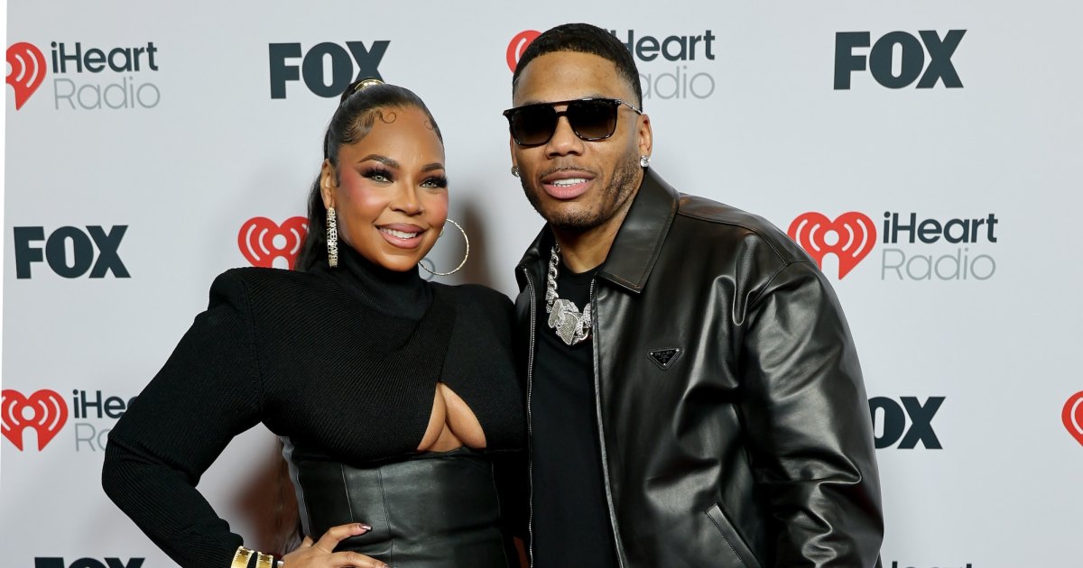 Ashanti and Nelly Share Kiss on Stage at 2025 iHeartRadio Music Awards