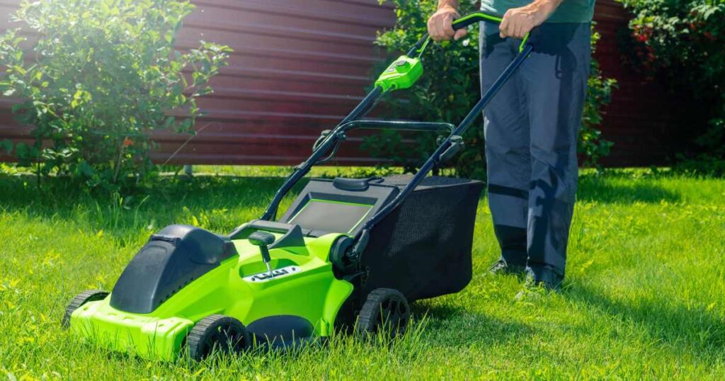 The Greenworks Cordless Lawn Mower Is $100 Off at Amazon