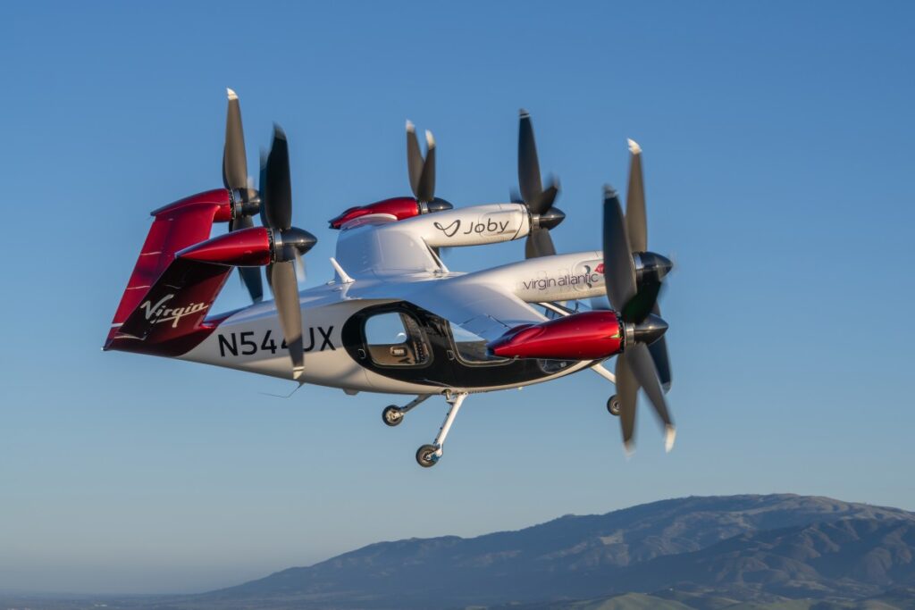 Joby Aviation and Virgin Atlantic partner to launch electric air taxis in the UK