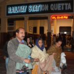 Pakistan insurgents take dozens of hostages in attack on train, police say