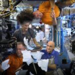 Astronaut crew docks with space station to replace 'Butch and Suni'