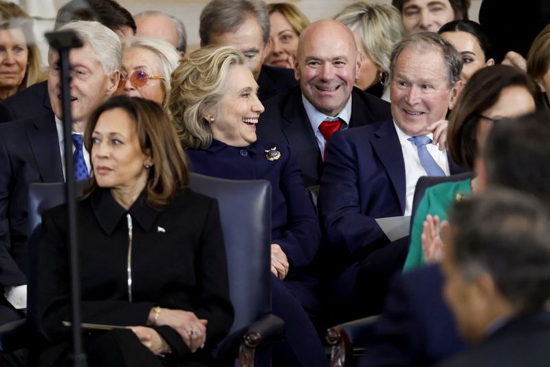 Trump pulls security clearances for Kamala Harris, Hillary Clinton