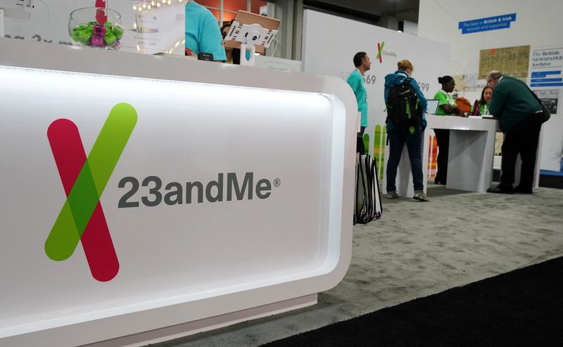 DNA testing firm 23andMe files for bankruptcy to sell itself