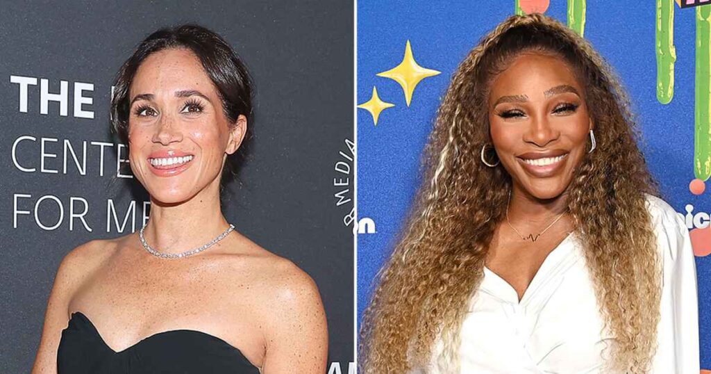 Meghan Markle Shows Daughter's Face on Playdate With Serena Williams