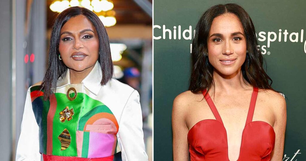 Mindy Kaling Reacts to Mixed Reviews of Meghan Markle Show Appearance