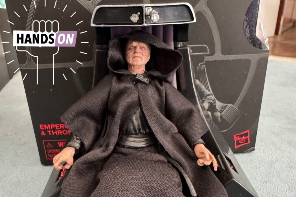 This Emperor Palpatine figure is one of the best Black Series ever.