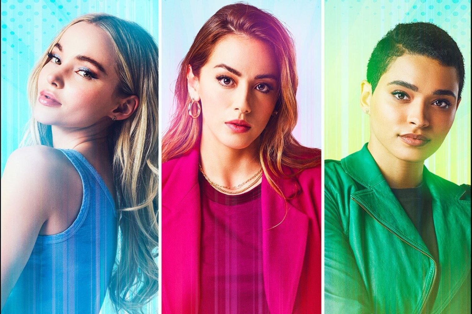 Powerpuff Girls Chloe Bennet Dove Cameron Yana Perrault Blossom Buttercup Bubbles