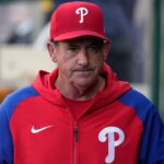 Phillies manager silenced during interview as pitcher allows 3 straight homers