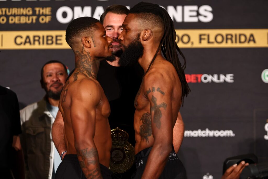 Image: Williams vs. Volny & Berlanga vs. Gonzalez-Ortiz - Weigh-in Results