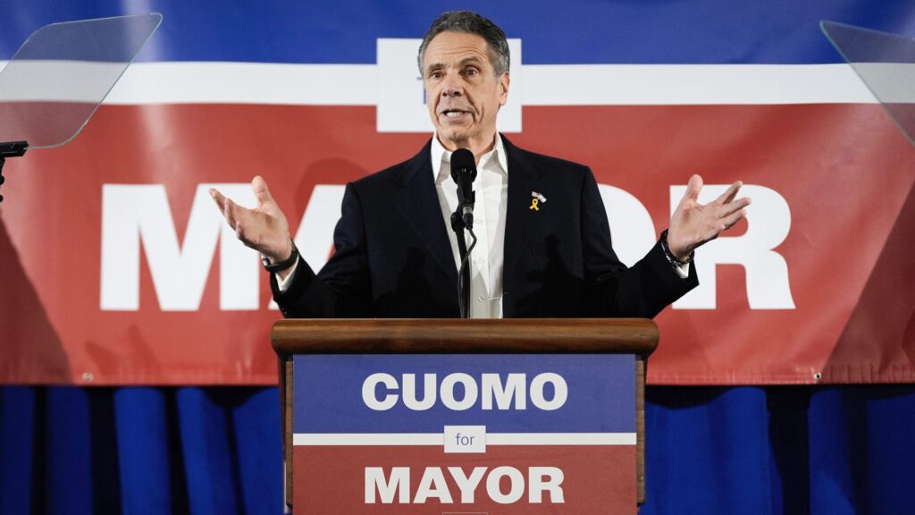 Andrew Cuomo, the ex-governor who resigned amid scandal, is the frontrunner in NYC mayoral showdown over Eric Adams