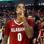 College basketball: No. 7 Alabama beats No. 1 Auburn on overtime buzzer-beater