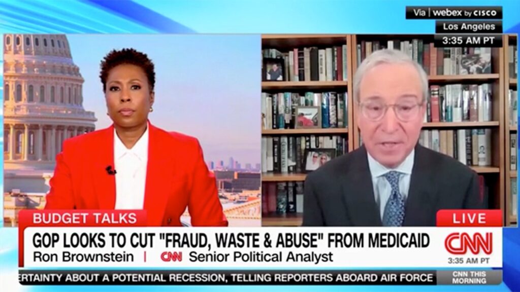 CNN political analyst argues Dems in weakest position since Reagan era