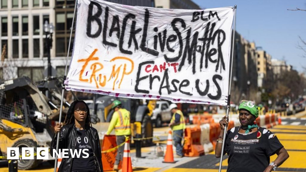 Black Lives Matter Plaza demolished in DC