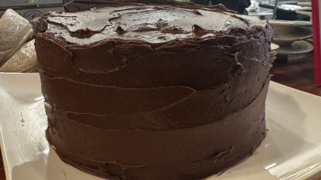 Chef's 'classic' devil's food cake recipe was birthday gift from his mother