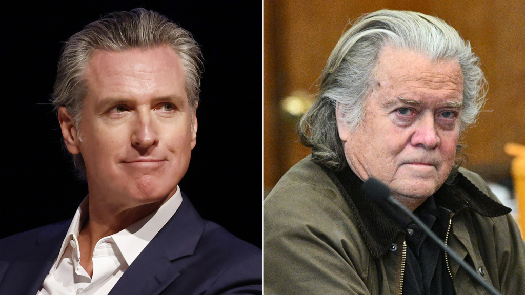 Democrat governor says Newsom shouldn't have invited Bannon on podcast