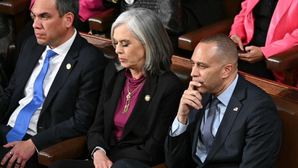 Hakeem Jeffries describes Trump's address as 'most divisive' in American history