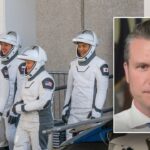 Hegseth shares message to SpaceX rescue mission crew: ‘Wish you Godspeed’