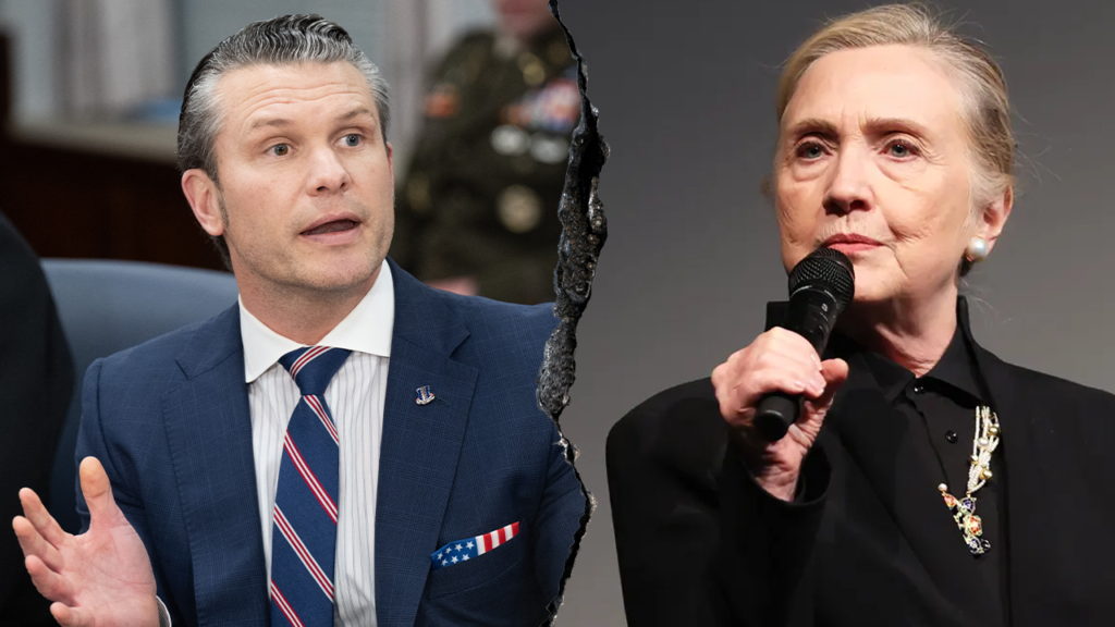 Conservatives rally around Hegseth after he posts photo in response to Hillary Clinton