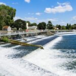 Weir on the River Thames