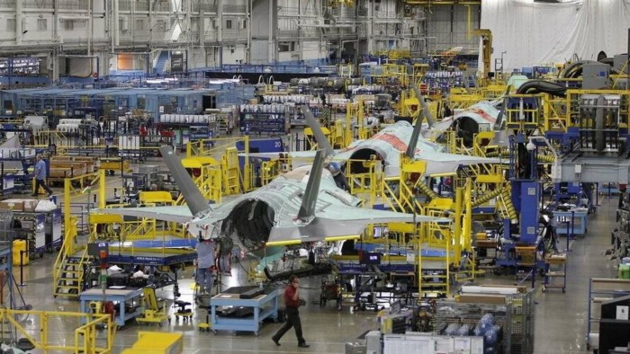 Lockheed Martin, which manufactures the F-35 Joint Strike Fighter in west Fort Worth.