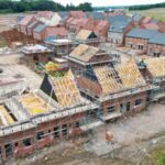 Drop in planning permissions casts doubt on England’s housebuilding target