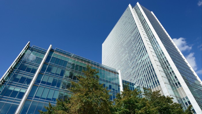 Office buildings in Upper Bank Street, Canary Wharf