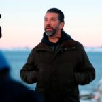 Donald Trump Jr on a trip to Greenland in January