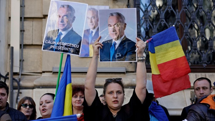 Romania’s top court upholds election ban on Georgescu