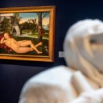 Christie’s displays Antonio Canova’s marble statue Maddalena Giacente (Recumbent Magdalene) and Lucas Cranach the Elder’s painting The Nymph of the Spring in 2022 when both are up for auction