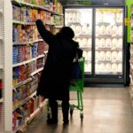 Person shops in a store